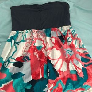 Strapless Roxy dress